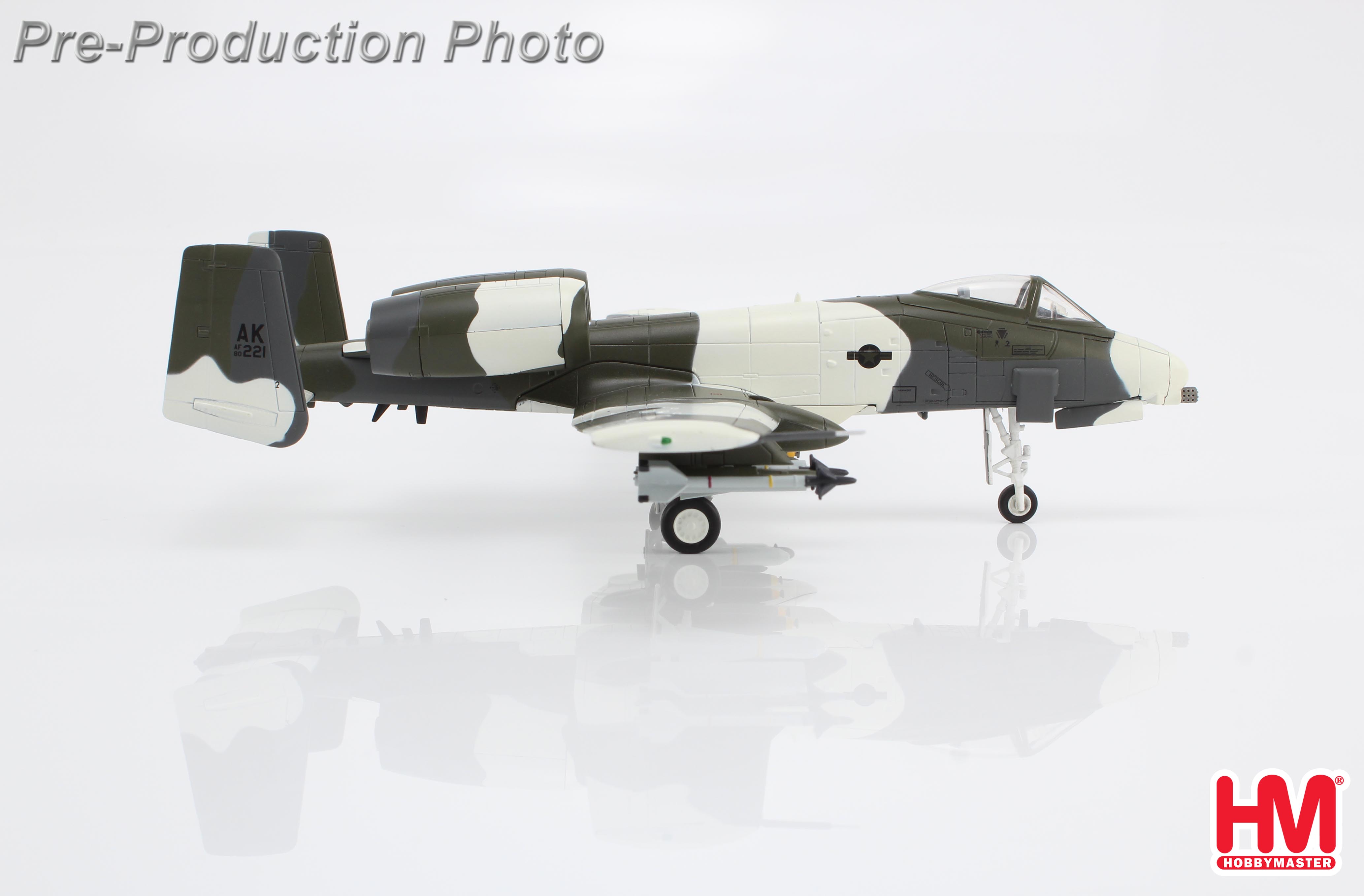 A-10A Thunderbolt II "Arctic Scheme" 80-0221, 18th TFS, 343rd Composite ...